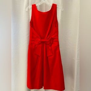 Kate Spade Red Dress Bow